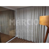 cortina cinza para sala Joinville