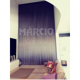 cortina para sala moderna Araquari